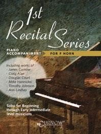 1st Recital Series - Horn in F published by Curnow (Piano Accompaniment)